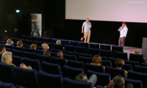 Während des Filmgesprächs zu VOR MIR DER SÜDEN (Foto: Günther Ahner/HDF)