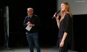 Autorin/Koproduzentin Katharina Rinderle und Kurator Kay Hoffmann im Publikumsgespräch (Foto: Günther Ahner/HDF)