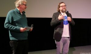 Filmtalk zwischen Jens Meurer und Kay Hoffmann (HDF) bei der DOK Premier im Caligari Kino Ludwisgburg © Günther Ahner/HDF