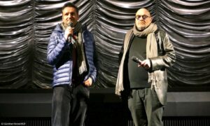 Piotr Rosołowski (l.) und Goggo Gensch (r.) bei der DOK Premiere in Stuttgart © Günther Ahner/HDF