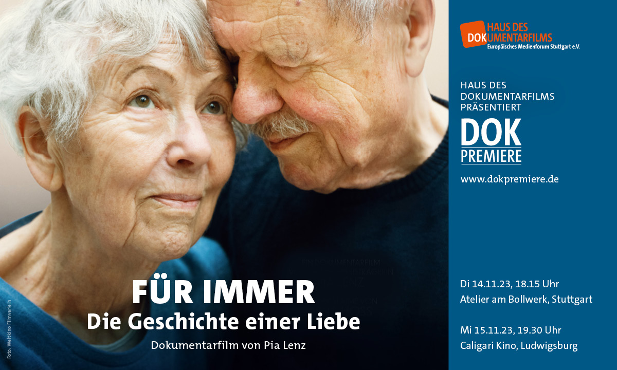 Hauptvisual DOK Premiere FÜR IMMER © Weltkino Filmverleih