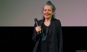 Katrin Rothe beim Filmgespräch im Caligari Kino Ludwigsburg